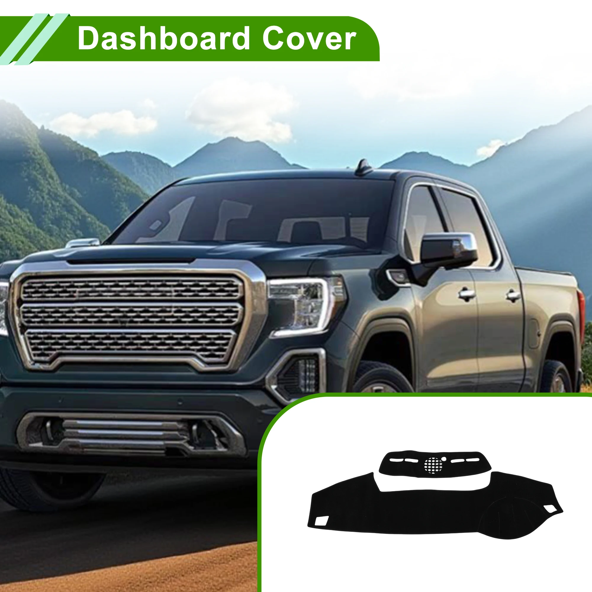 

UXCELL Dashboard Cover for Land Rover Discovery 2005-2016 Black 1 Pcs