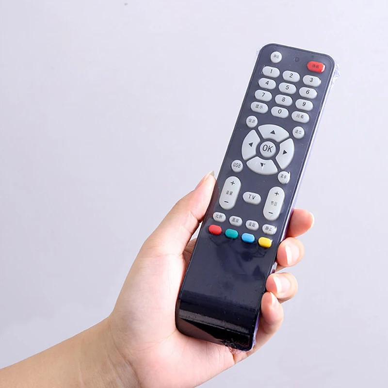 8cm * 25cm şeffaf isı Shrink Film çanta için TV kutusu Video uzaktan kumanda su geçirmez toz koruyucu kapak koruyucu kılıf