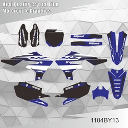 Grafische Decals Stickers Motorfiets Achtergrond Voor YAMAHA YZ450F YZ 450F YZF450 2018-2021 YZ250F YZ 250F YZF 250 2019-2022