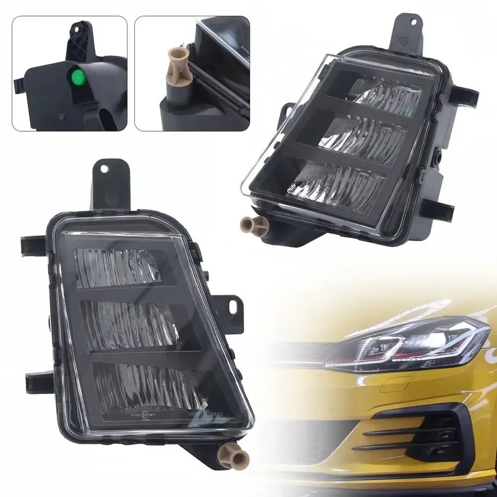 For 2014-2017 Volkswagen Golf GTI 1 Pair Fog Lights