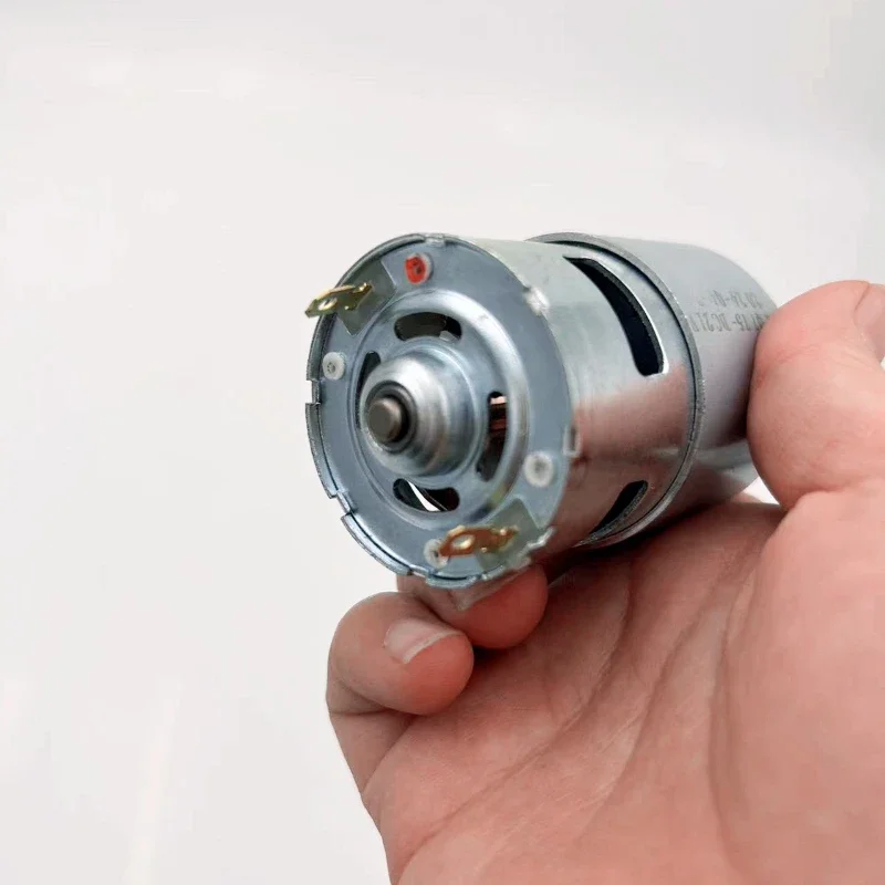 Powerful and Silent 21V DC Motor with Small Brush for High-Speed Performance