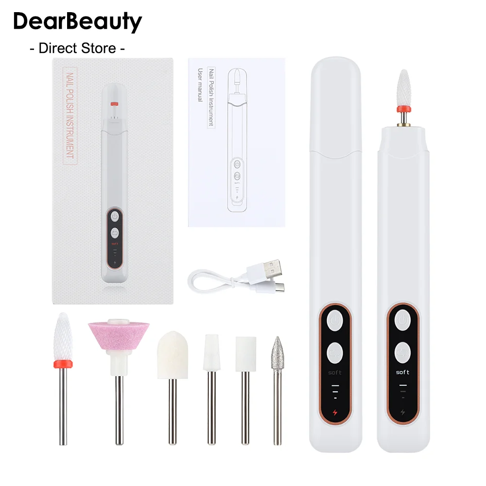 Professional Nail Drill Machine Multifunctional Electric Nail Polish Grinding Nails Polishing Dead Skin Removal Nail Beauty Tool