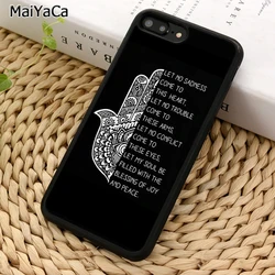 MaiYaCa Buddha Hamsa Evil hand Magic Phone Case For iPhone 17 Air 16 15 14 11 12 13 Pro MAX Plus coque Shell