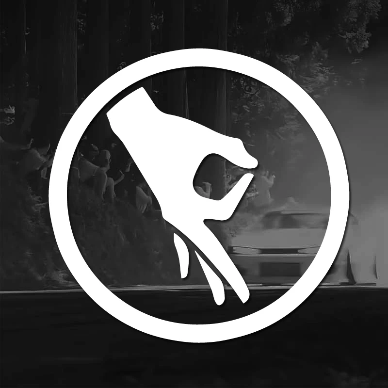 

Overhead hook 3Q creative&funny stickers for cartoon fans&lover,high quality for car trucks motorcycles &laptops