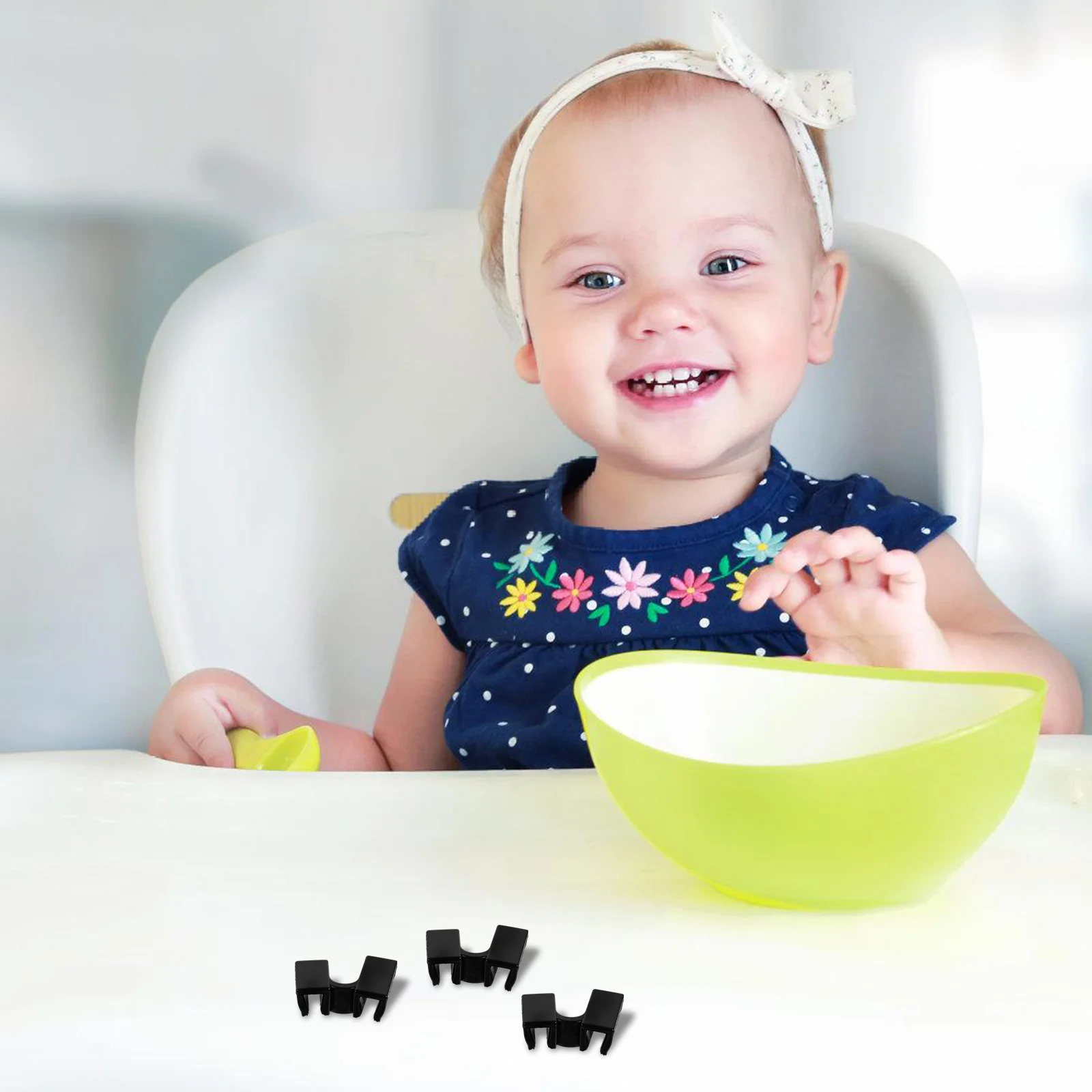 

10Pcs Reusable Chopstick Helper Clips Secure Attachment for Beginners Children Adult Travel Dining Chopsticks Helper