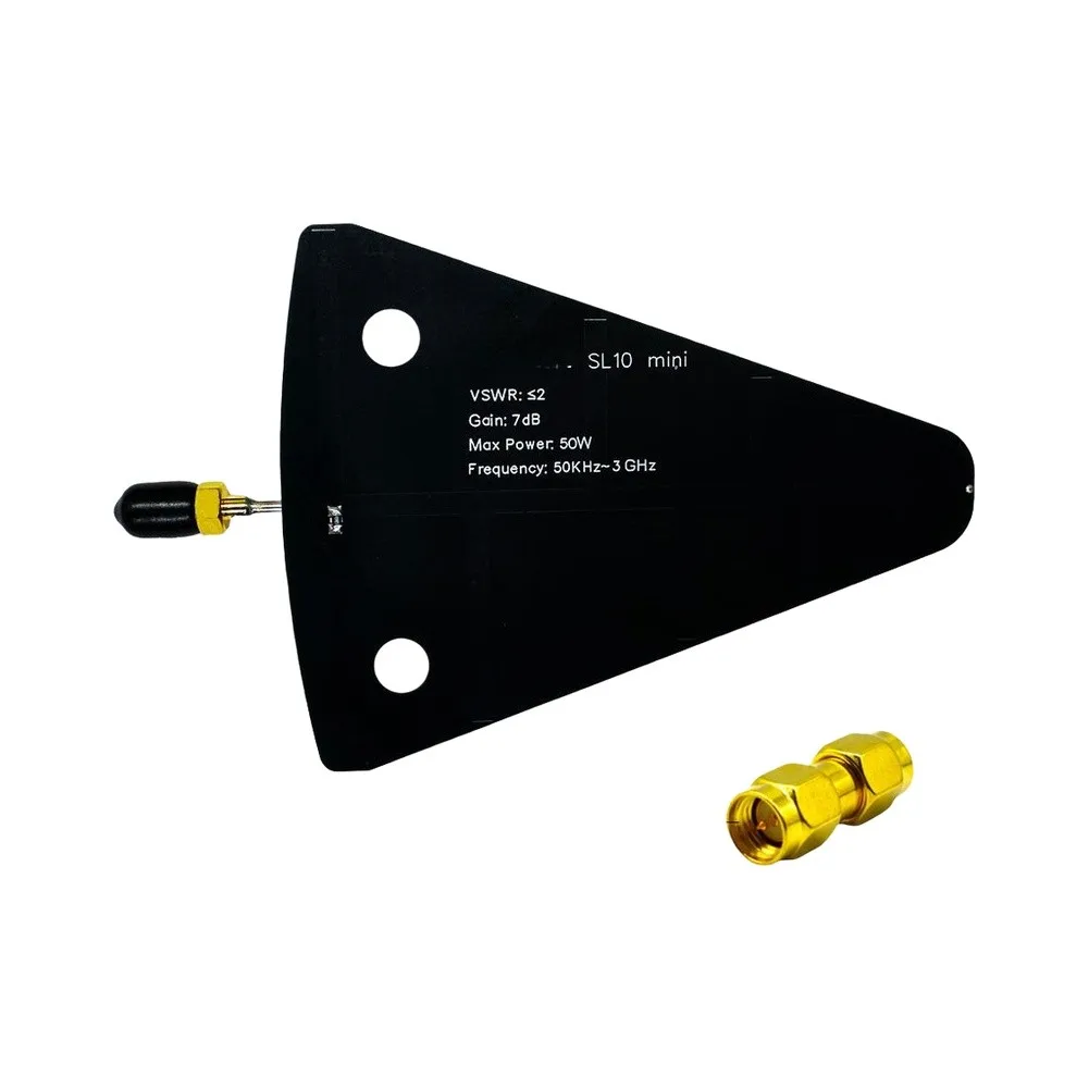 1pc For SA6 SL10mini Log-Periodic-Antenna (4G/5G) 50kHz–3GHz High Gain Omnidirectional-Antenna For UWB Communication Systems