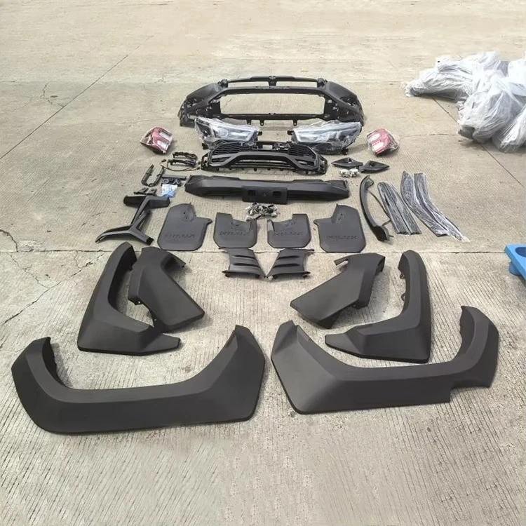 

Plastic ABS Material Auto Accessories Body Front Bumper Set Vehicle Parts Car Body Kits for Hilux 2024 GR Sportcustom