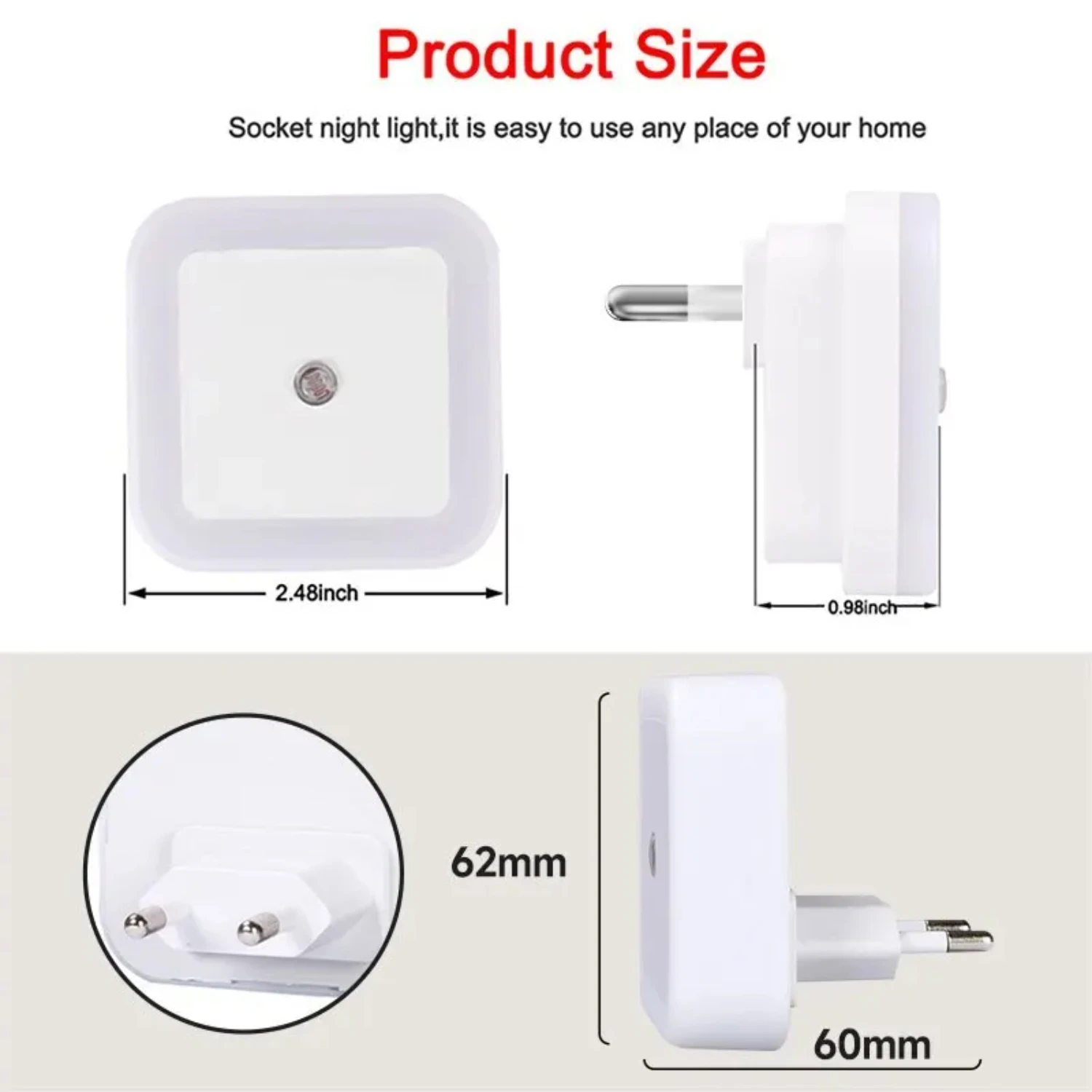 Modern Touch Control Night Light with Dimmable Warm White and Color Changing RGB - USB Rechargeable Bedside Lamp with Timer and 