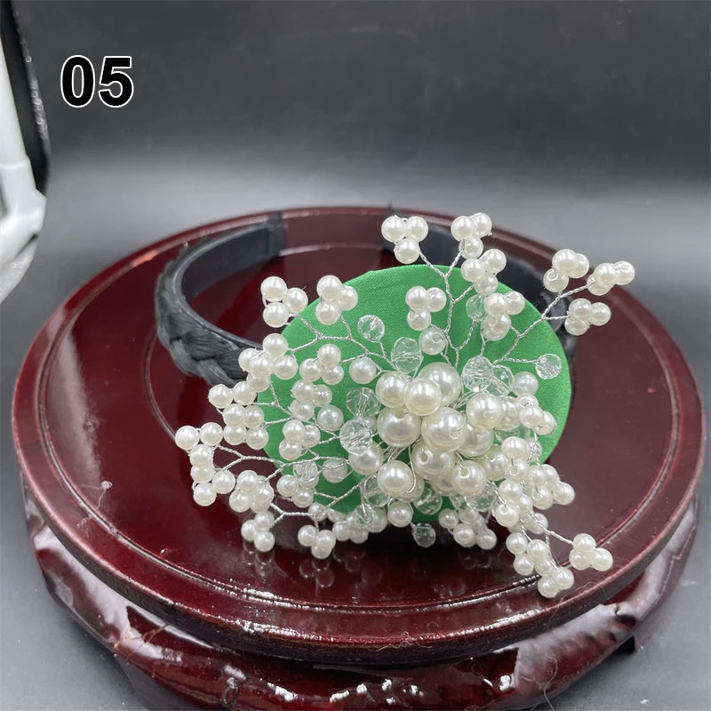 Korean Ancient Style Hair Hoop Korea Hanbok Hairband Women Traditional Wedding Hair Ornaments Stage Performance Costume