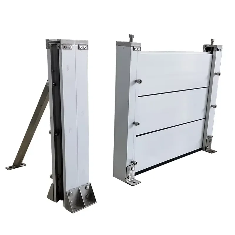 for Household Garage Door Flood Barrier Aluminum Removable Flood Barrier System Factory Direct Sales