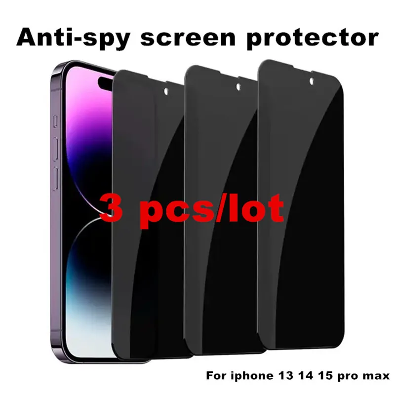 3pcs/lot Anti-peep Screen Protector Glass Suitable For Apple S8 SE Watch 41mm 45mm Screen Protectors Film