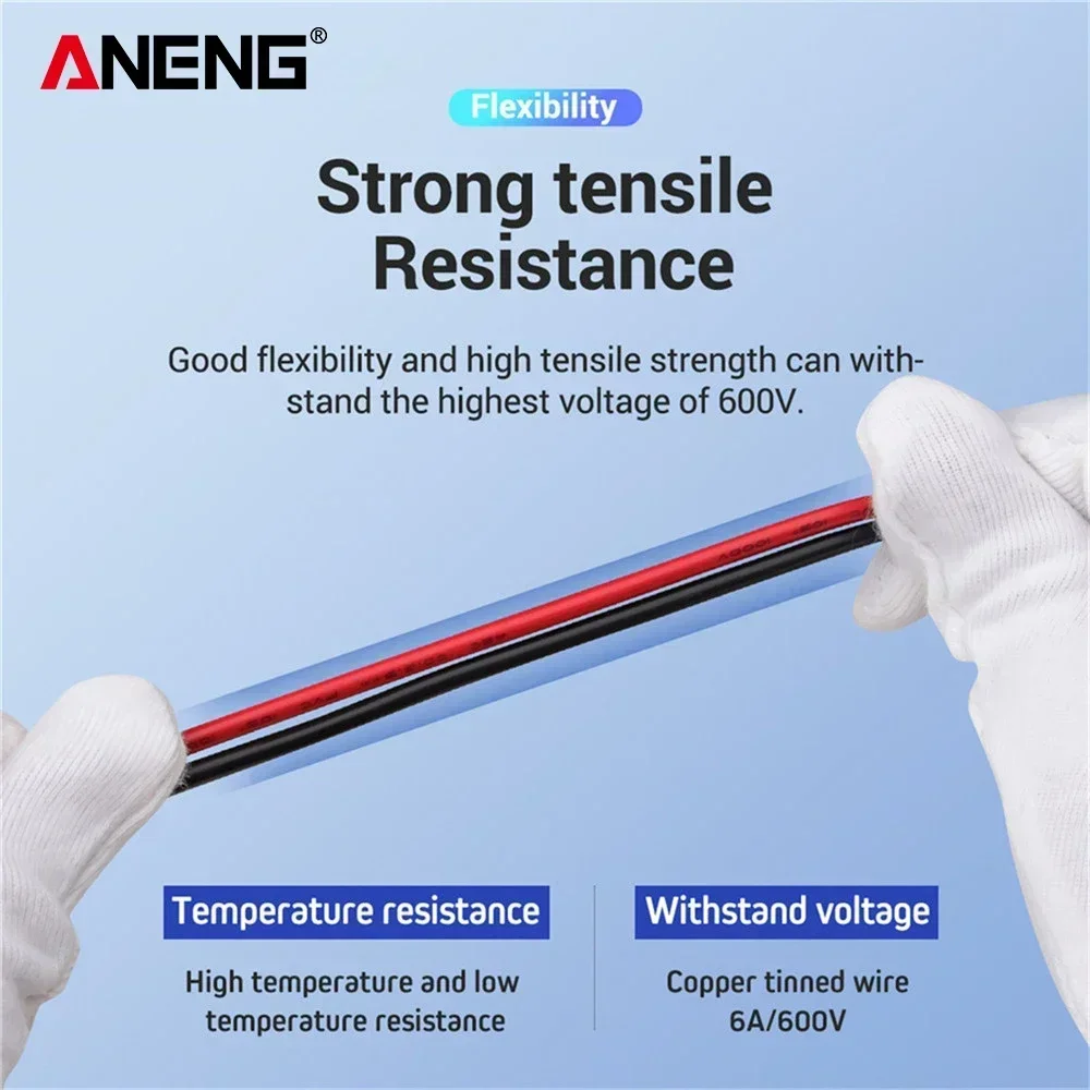 ANENG Capacitor Clip Multimeter Line Capacitance Detector Test Leads Clip LCR Universal Tester Capacitor Resistance Accessories