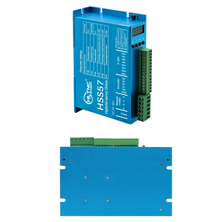 

HLTNC Nema 23 Шаговый двигатель с драйвером с ЧПУ Шаговый двигатель с замкнутым контуром Hss57 Сервопривод с замкнутым контуром Nema23 для комплекта 2 Нм 2,5 Нм 3 Нм