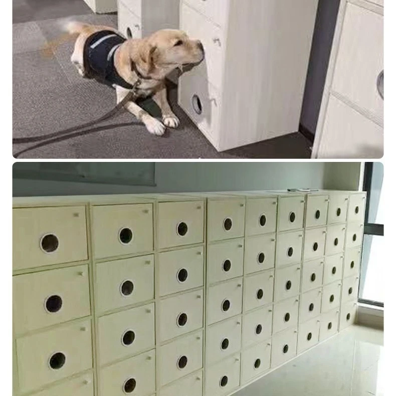 Working dog training three-dimensional odor search wall simulation odor tracking identification equipment