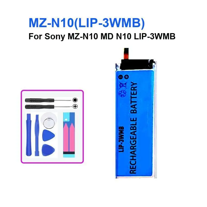 Portable Music Battery For Sony MZ-N10 MD N10 Lip-3WMB Robust