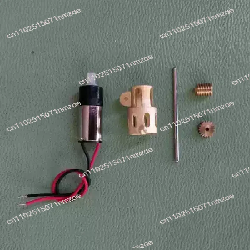 Planetary Reduction Motor 2.4-320RPM DIY Parts 2.0MM Turbine Worm Reduction Gearbox  1/87 Static Modification Power 6MM