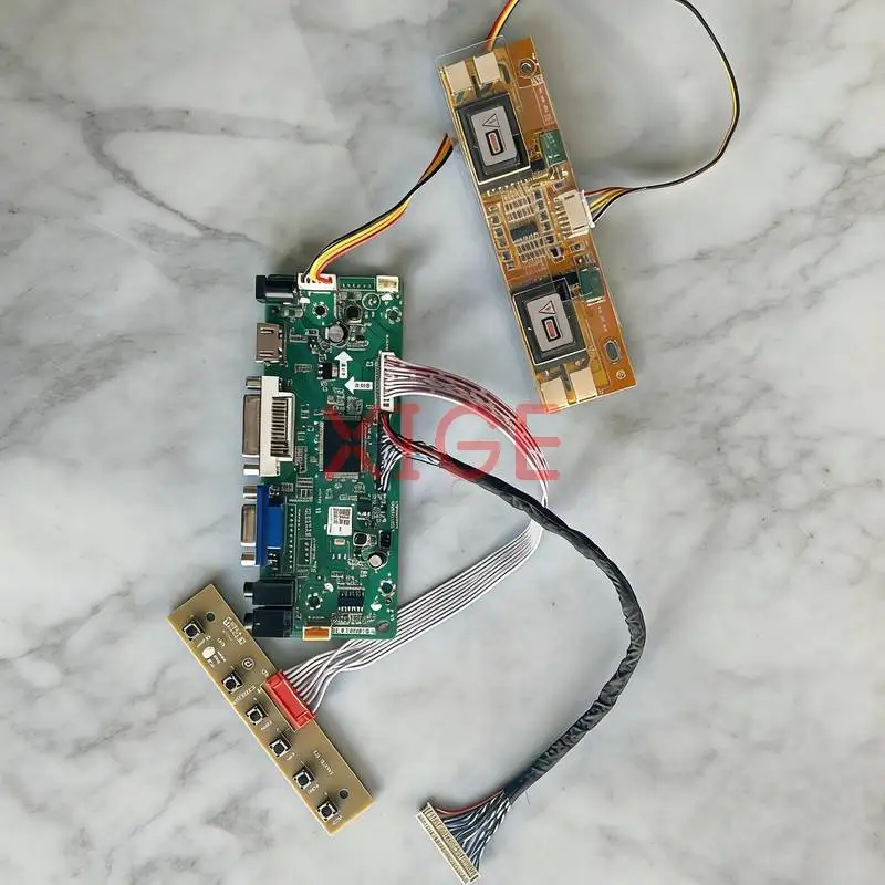 

Плата контроллера ЖК-матрицы для HT17E13 HT17E12 HT17E11 HT17EX1 1280x1024 4-CCFL 1280*1024 HDMI+DVI+VGA LVDS-30Pin DIY Kit