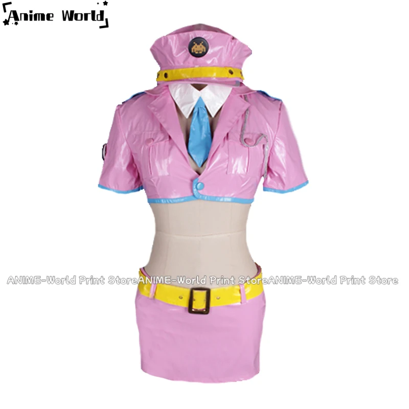 《Custom Size》Super Sonico the Animation Sonico space Police cos Dress Cosplay Costume 11