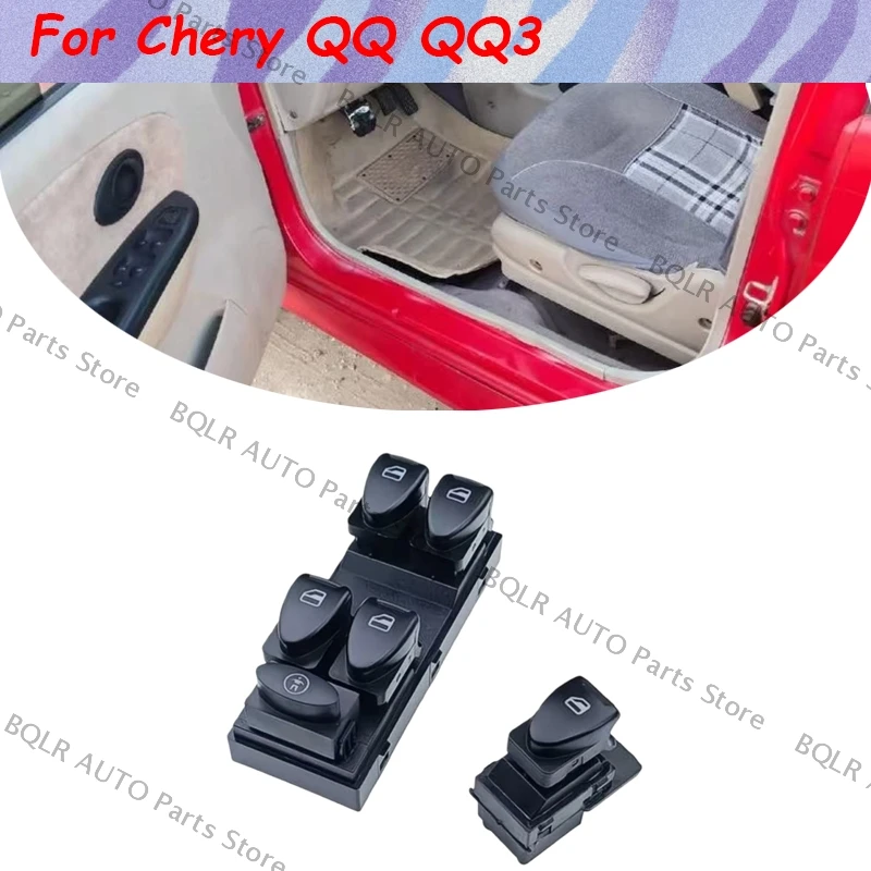 

Для Chery QQ QQ3 автомобильные оконные очки подъемный переключатель стеклоподъемник кнопка переключения стеклоподъемника аксессуары