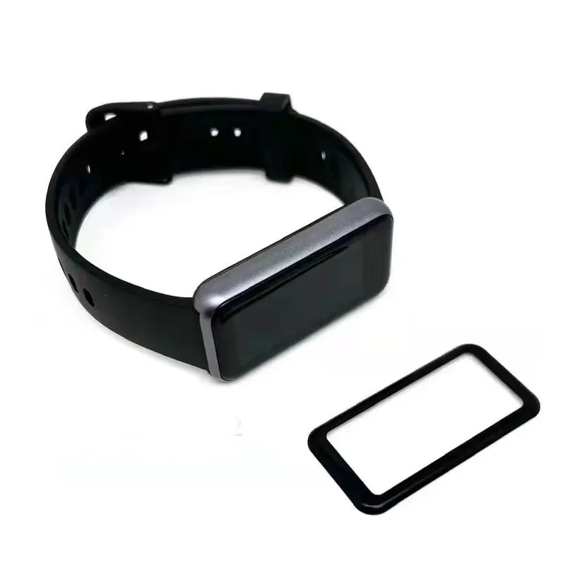 Cubierta de película protectora transparente para Redmi Smart Band Pro, accesorios de funda protectora de pantalla completa, borde suave 3D curvado, deportiva
