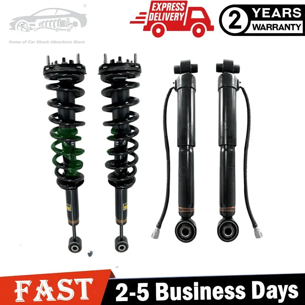 

Full Set Front Rear Shock Absorbers Struts Electric For Toyota Sequoia 2007-2019