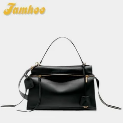 Jamhoo Vintage Versatile Crossbody Bag Maillardlapel Style Single Shoulder Bags For Women Armpit Top-handle Handbag Bolsas