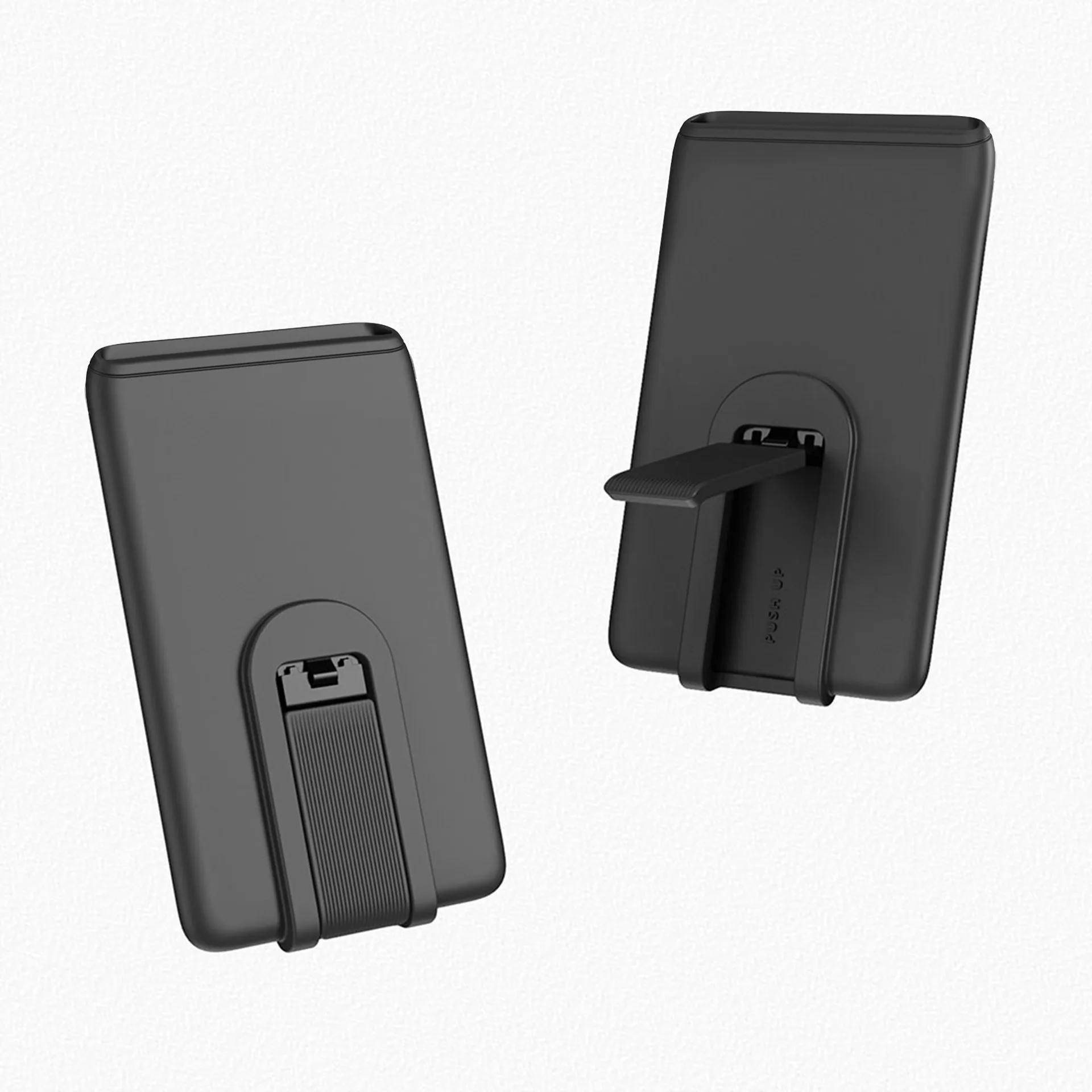 Modischer Mini-Silikon-Telefikkartenhalter, ultradünner Aufkleber auf der Rückseite für Telefone, Samsung, ideal für Buskarten, Ausweise und Bankkarten – Detail 4