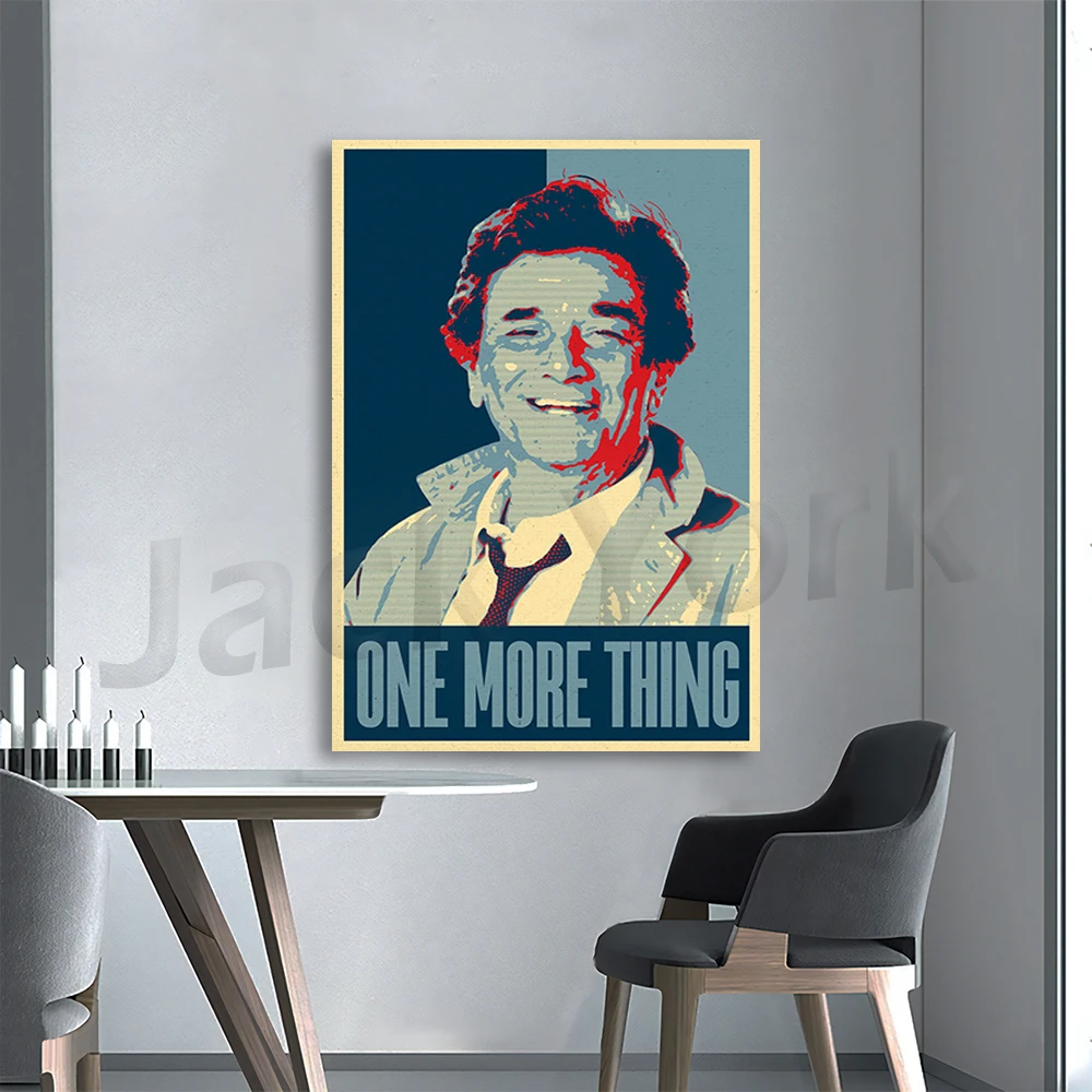 One More Thing - Poster Quote Wall Decor Print Famous People Vintage Influence TV Shows