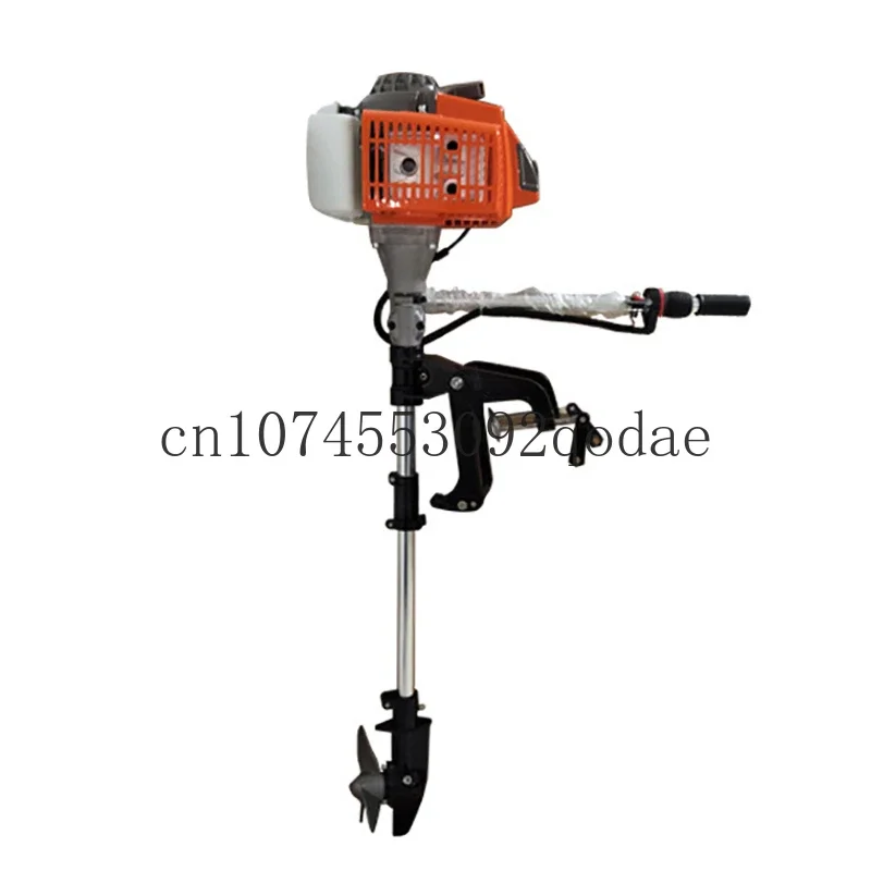 62CC Outboard Engine Marine Gasoline Powered Thrusters Paddle Hanging Machine Fishing Boat Motor Propeller Kayak Hanging Machine