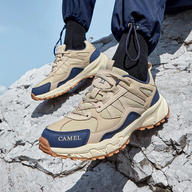 GOLDEN CAMEL Hiking Shoes Men Women Outdoor Male Sneakers Sport Climbing Walking Trekking Shoes for Men 2023 Summer Non-slip