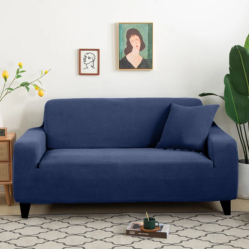 Sofabezug Elastisch für Wohnzimmer Zuhause Jacquard Stretch Schonbezüge Eckcouchbezüge 1/2/3/4 Sitzer L-Form Kostenloser Einkauf – Detail 16