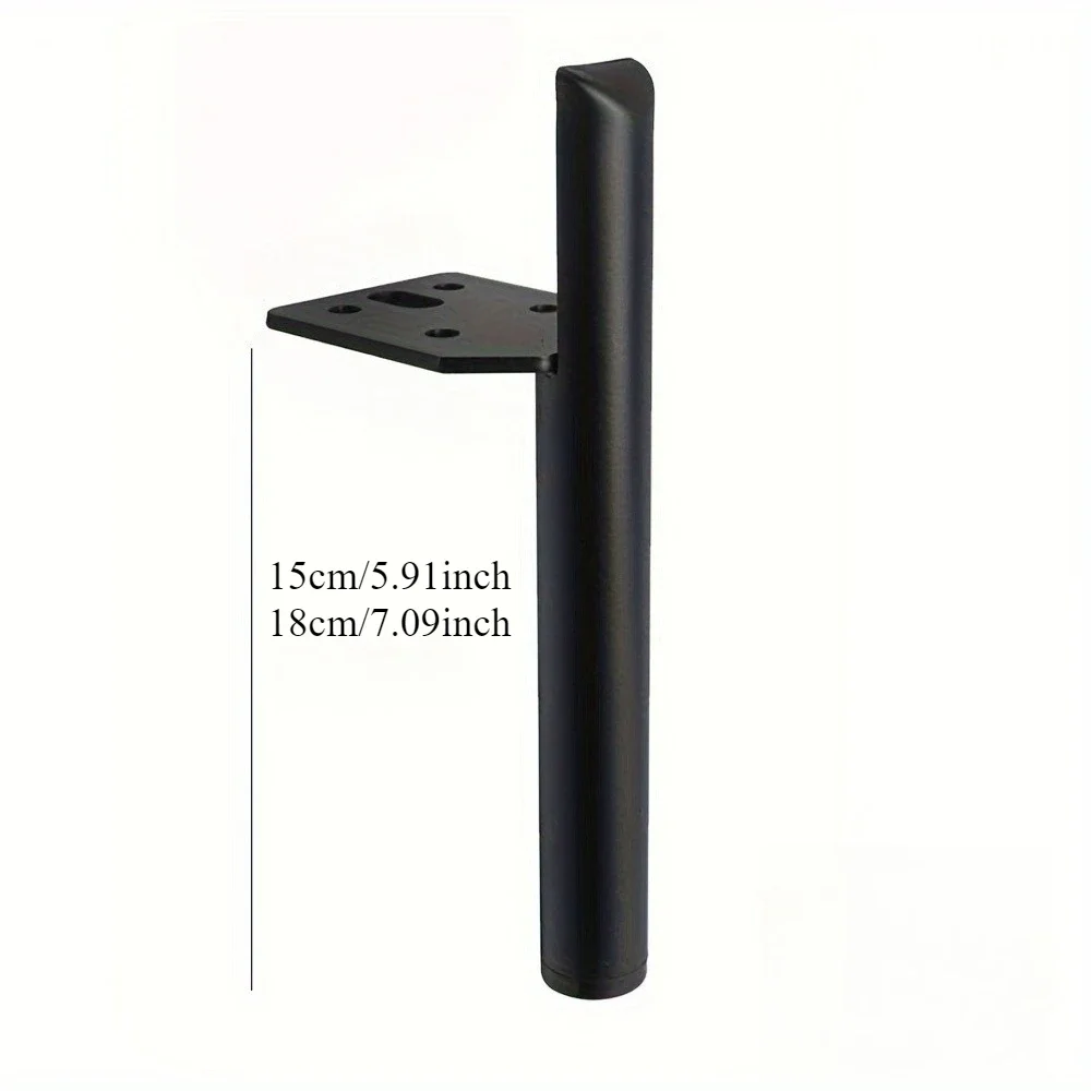 4 pcs Classical Metal Furniture Legs, Heavy-Duty Support Feet, Used for Tables, Sofas, Coffee Tables, Bookshelves, image 3