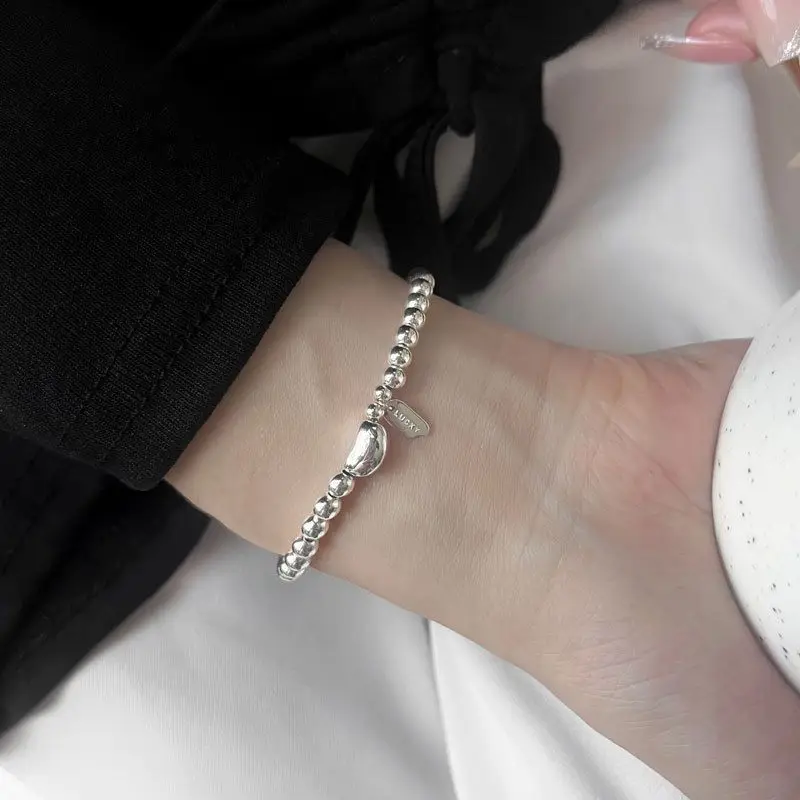XIYANIKE Lucky Bean String Bracelet For Women Girl Luxury Fashion New Elastic Jewelry BFF Gift Party Birthday pulseras mujer
