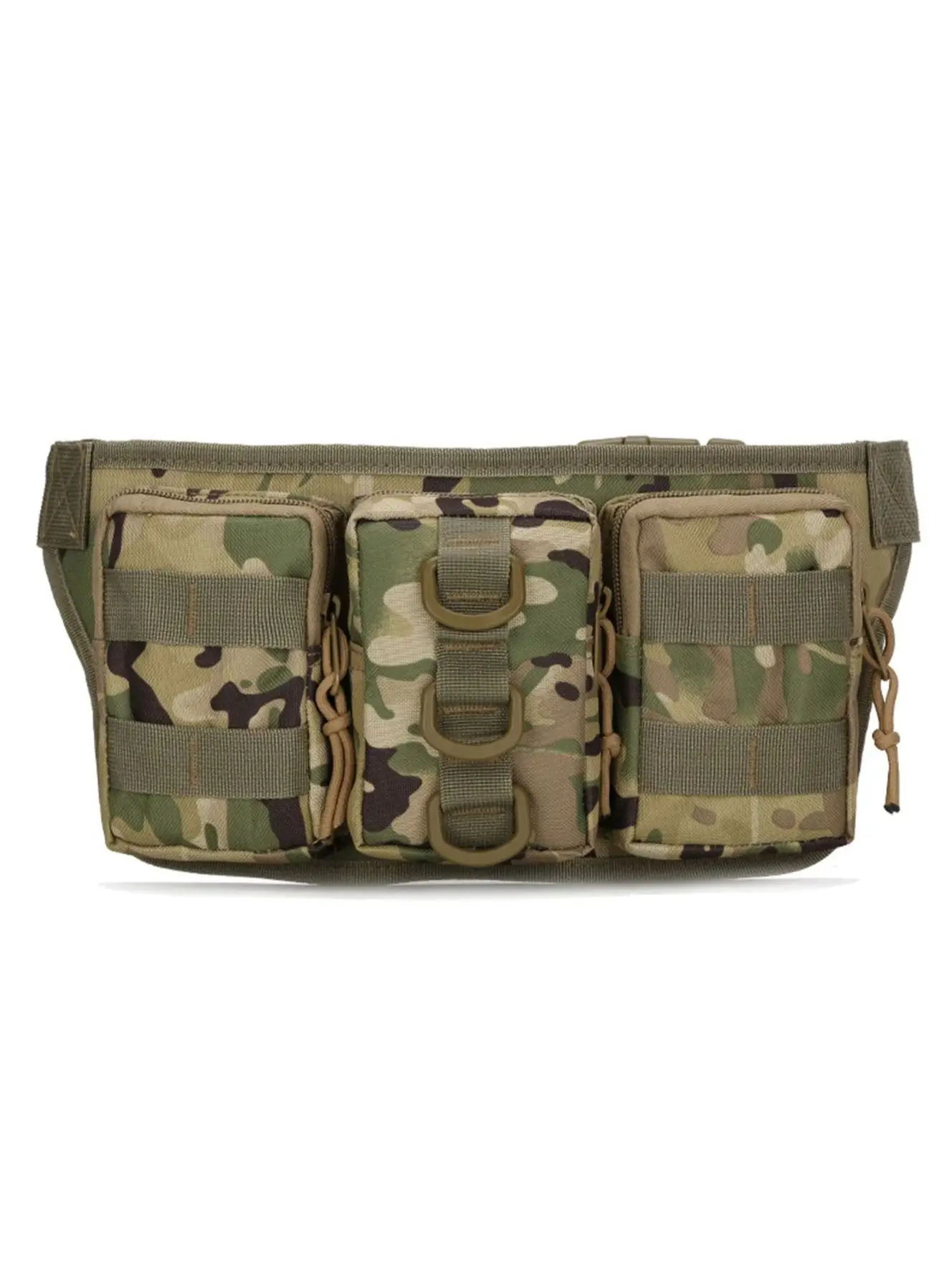 AliExpress GEXIKE Triple small waist bag outdoor training camouflage waist bag training small waterproof mountaineering cycling bag