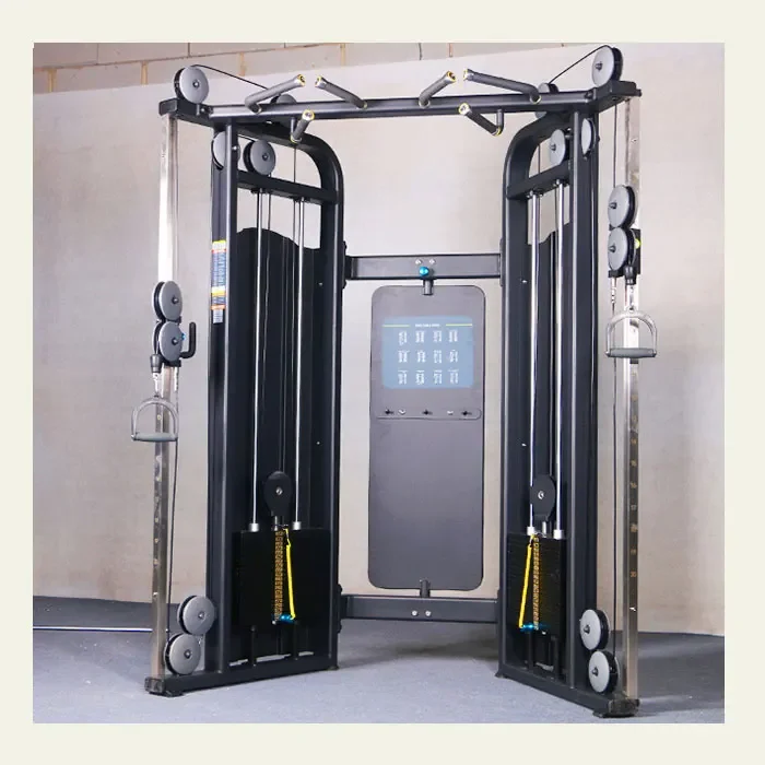 

Wholesale Home Body Building Cable Crossover Multifunctional Power Cage Squat Rack And Weight Lifting Training Gym Smith Machine