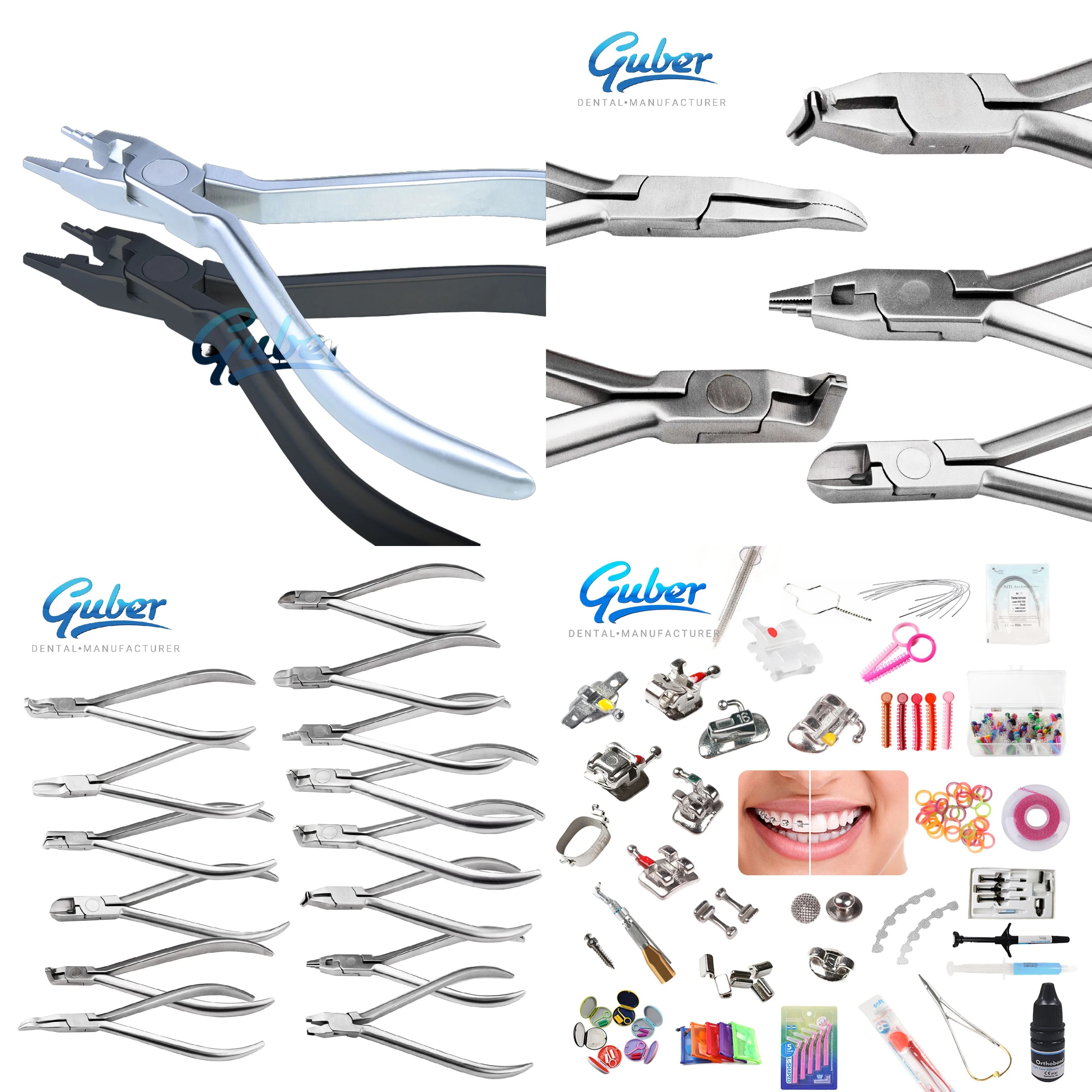 Orthodontic Gold Plier Manual Power Orthodontic Material Type