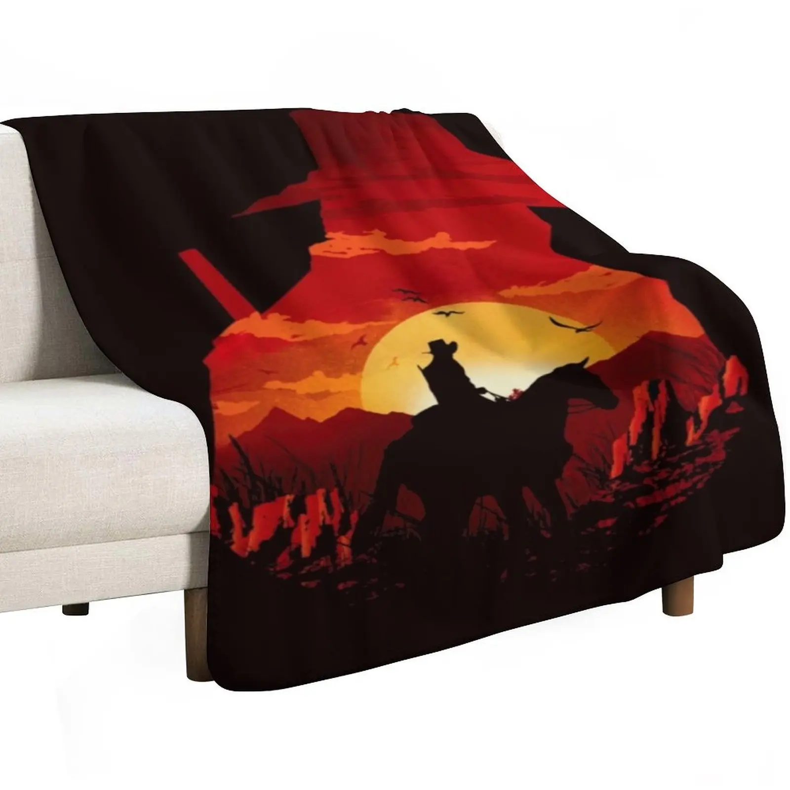Red-Logo Throw Blanket Blankets For Sofas Blankets Sofas Of Decoration Decorative Throw Soft decorative Warm Blankets
