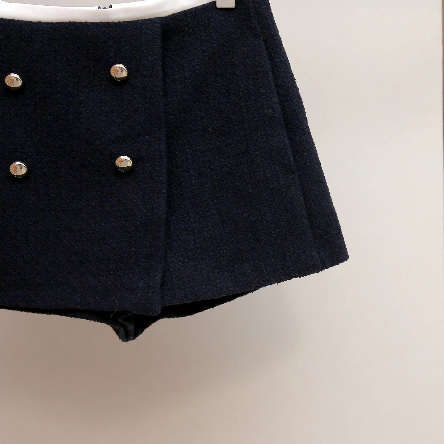 【هدية مجانية】2025 خريف وشتاء تويد فرنسي مكون من قطعتين مظهر على شكل حرف A للتخسيس Skort قيعان نسائية أنيقة وأنيقة