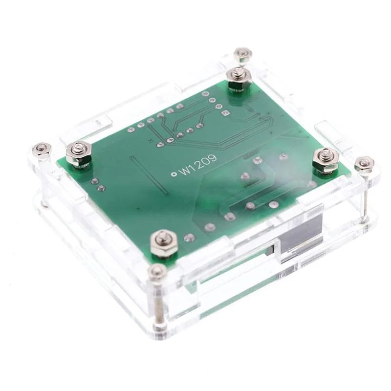 A21Q -4 PCS W1209 พร้อม 12V DC อุณหภูมิแบบดิจิตอลควบคุม Micro-Type Digital Thermostat-50-110 ℃