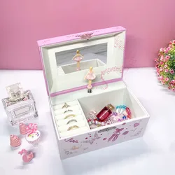 18-Tone Music Box Halloween Merry Christmas Decoration Home Easter Christmas Birthday Gift Jewelry Box Cute Storage box