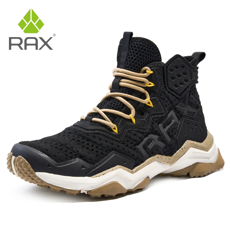 Rax Men's Hiking Shoes Breathable Hunting boots Outdoor Sports Mesh Sneakers travel Lightweight Mountain casual Trekking Shoes