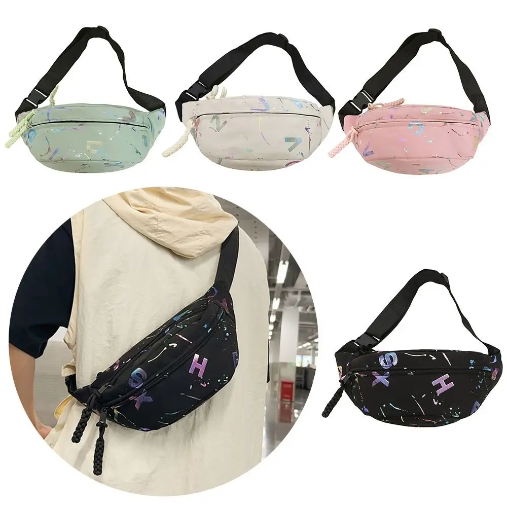 

Casual Waterproof Waist Bags Fanny Pack Multifunctional Chest Shoulder Bag Sling Crossbody Waist Pack