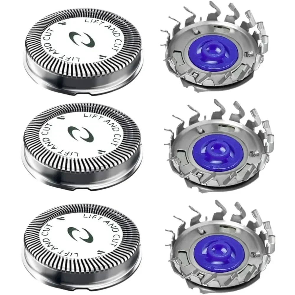 Сменная бритвенная головка, HQ3 HQ4 HQ6 HQ55 HQ56, совместимая с электробритвами Philips Norelco HQ300 HQ442 HQ916 HS190 HQ6990 Сменная бритвенная головка, HQ3 HQ4 HQ6 HQ55 HQ56, совместимая с электробритвами Philips Norelco HQ300 HQ442 HQ916 HS190 HQ6990