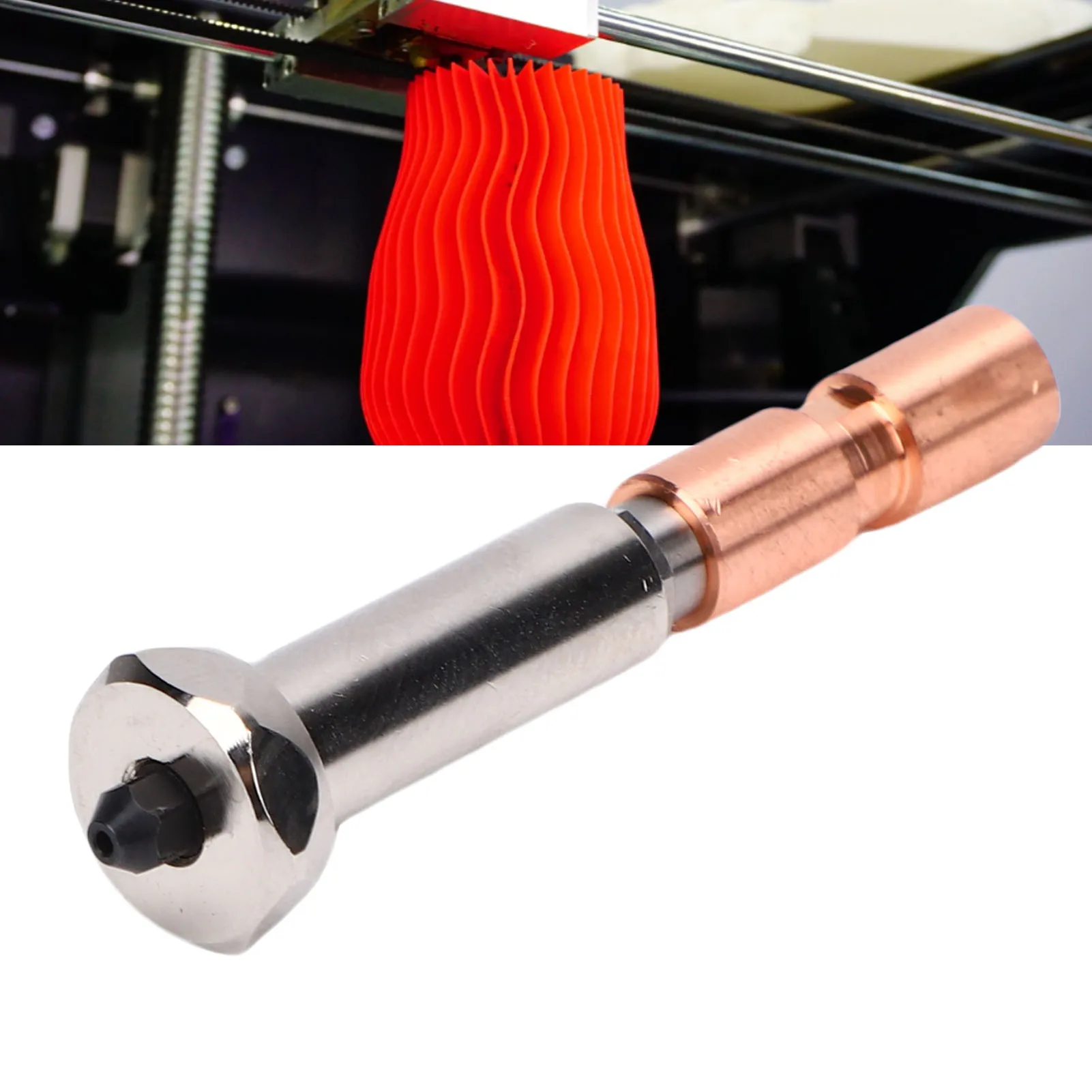 Detachable Hardened Steel Nozzle Fit for Anycubic  3 Max Combo 3D Printer Accessories Hotend Extruder Print Head Bimetal 0.4mm
