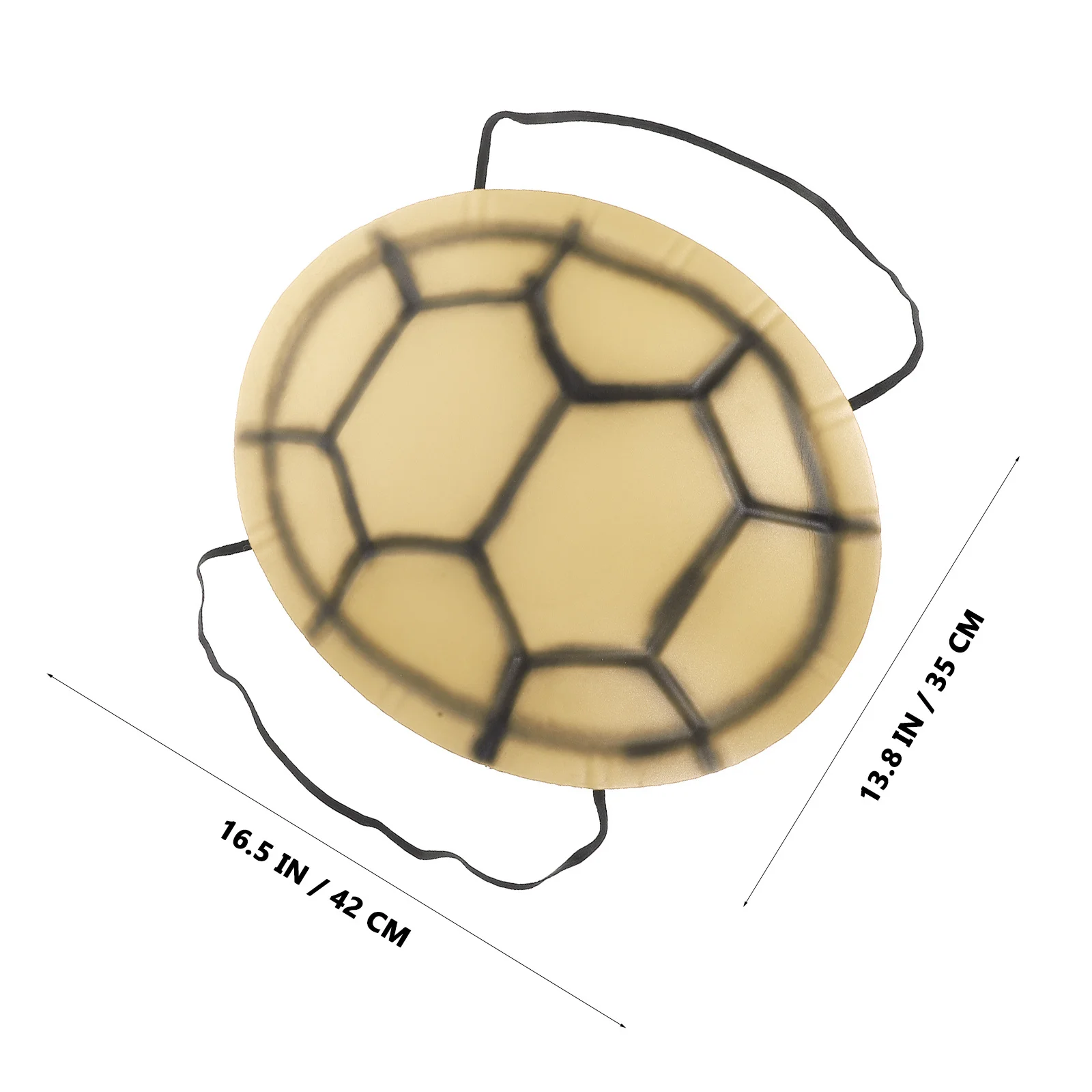 Kinderen Schildpad Shell Kostuum Eva Lichtgewicht Rugzak Voor Halloween Carnaval Feestjurk Geel Cosplay Accessoires