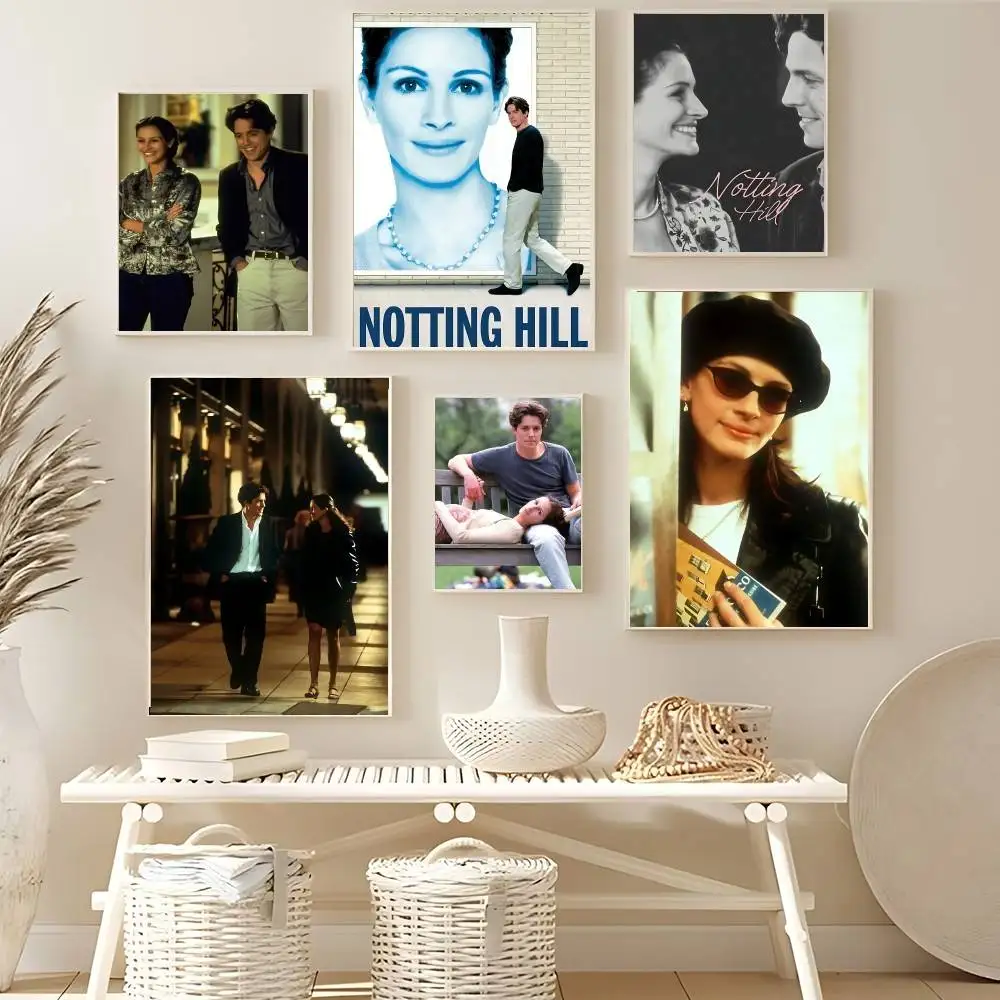 N-Notting Hill Moive Poster, HD-Kunst, klebrige Wand, wasserdicht, für Zuhause, Wohnzimmer, Schlafzimmer, Bar, ästhetische Dekoration