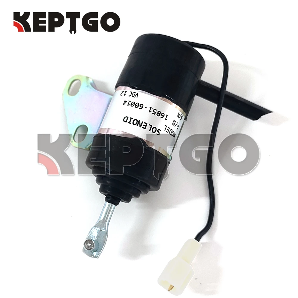 16851-60014 arresto elettrovalvola 12V per Kubota BX1800D BX1830D trattore D722 motore 16851-60012 16851-60014