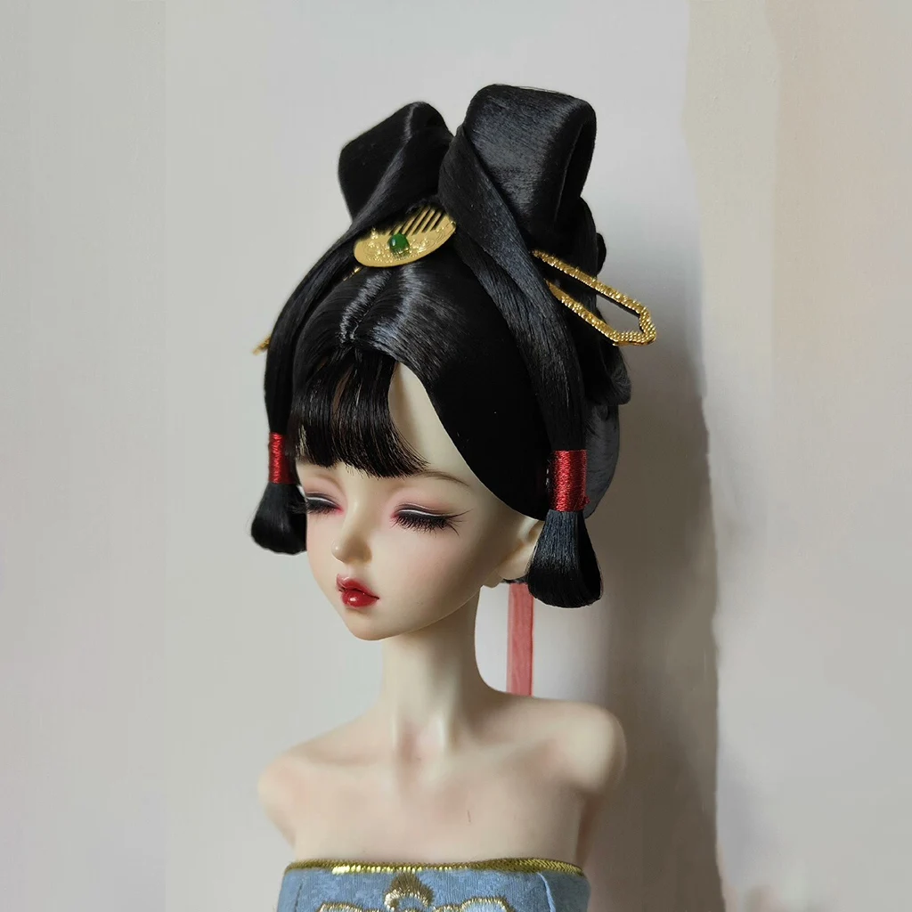 1/6 1/4 1/3 scala Costume antico BJD parrucca Hanfu fata capelli parrucche retrò per BJD/SD YOSD MSD SD13 ragazza SSDF accessori per bambole C2278