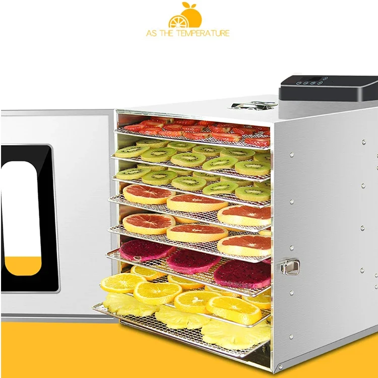 Home Use 6-20 Layers Food Mango App le Meat Dehydrator Equipment Fruits And Vegetables Vacuum Dryer Machines