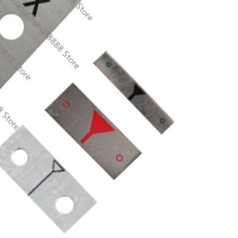 Scale Pointer Ruler Arrow Middle Zero Line Indicator Pin Zero Sign VNIR Slide Vernier Ruler BLR91